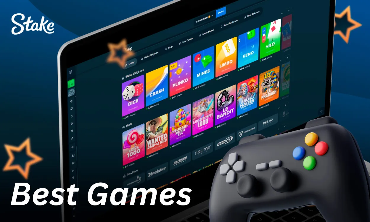 Start Playing Stake Live Games